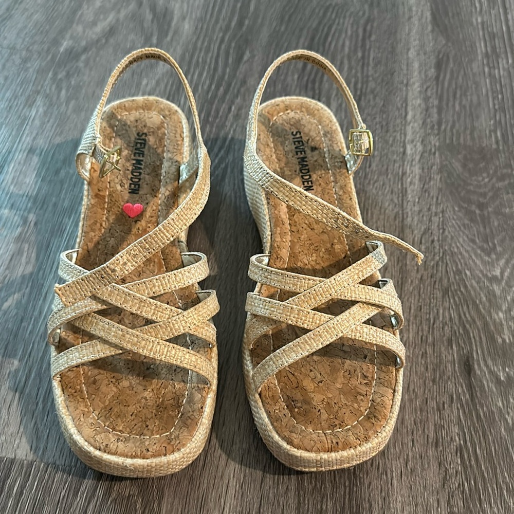 Steve Madden Kids sandals in size 3.